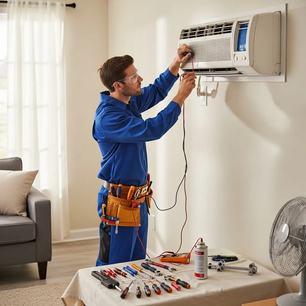 Kazan Termodinamik Termodinamik klima gaz dolumu ve bakım – Enerji verimliliği artırıldı. - Teknik servis örneği